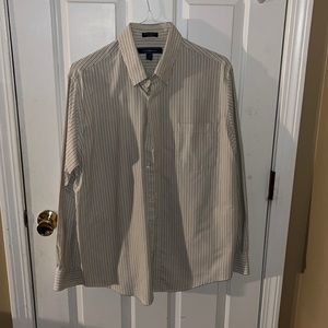Long sleeve button down dress shirt